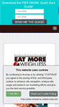 Mobile Screenshot of eatmore2weighless.com